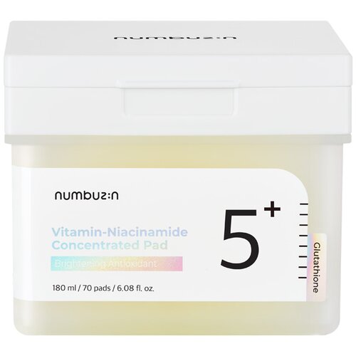 numbuzin No5 vitamin niacinamide concentrated pad 180ml/70pad Slike