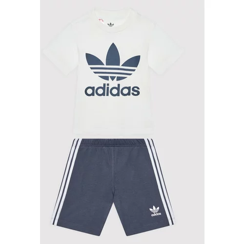 Adidas Komplet majica in športne kratke hlače Trefoil HE4655 Pisana Regular Fit
