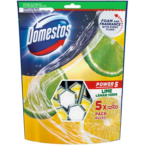 Domestos RB LIME Osveživač za WC šolju, 5x55g Cene
