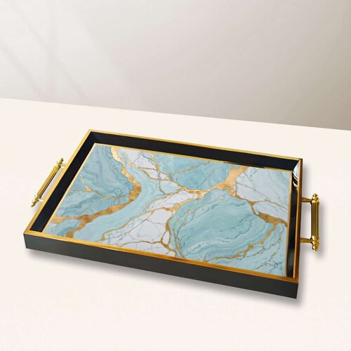Aberto Design Poslužavnik TPA10013 50 x 29 x 3.5 cm, Šareni Cene