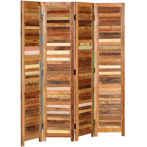 The Living Store Paravan iz trdnega predelanega lesa 170 cm - Paravan, (21662180) Cene