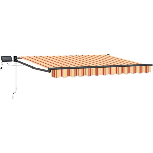 Ručna Ročna zložljiva senčnica z LED lučmi večbarvno 3,5 x 2 m, (5000204501) Cene