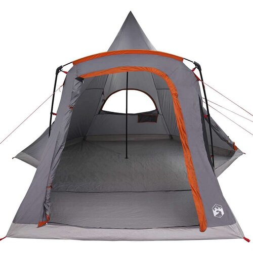 Teepee &amp;scaron;ator s krovom Siva i narančasta 545 x 450 x 295 cm Slike