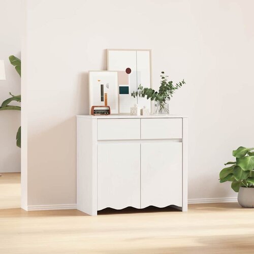  Kreveta Drammen Bijelo 79 x 43 x 75.5 cm Čvrsto borovo drvo Cijene