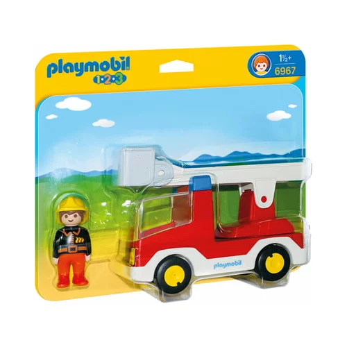 Playmobil 6967 - 1.2.3 - Gasilski avto