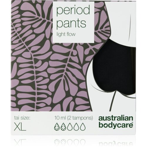 Australian Bodycare Period Pants menstrualne gaćice za slabu menstruaciju veličina XL 1 kom Cijene