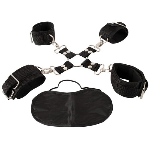 Pipedream Fetish Fantasy Series Set za vezivanje, Crni Slike