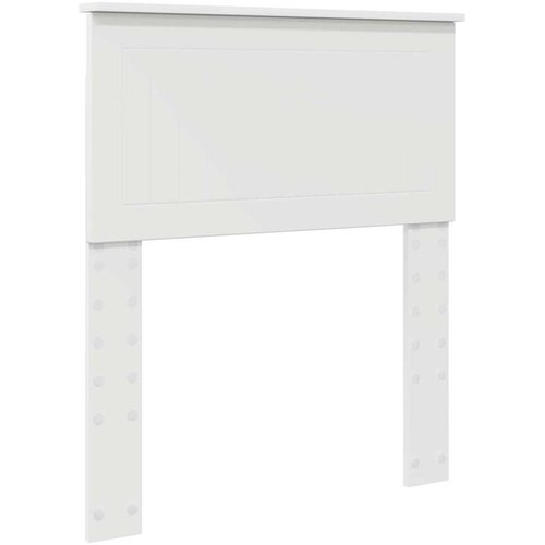  Okvir za krevet Bijelo 75 x 190 cm Inženjersko Drvo - Bijelo 75 x 190 cm Cene
