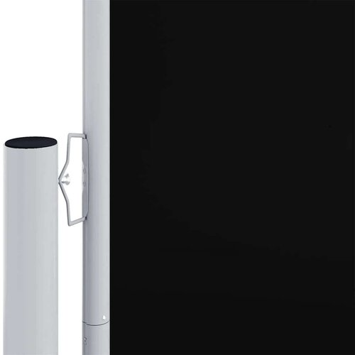 VidaXL Uvlačiva bočna tenda crna 220 x 1000 cm Slike