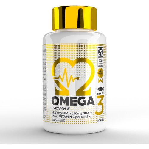 100% Smart Omega 3 - 100 softgel kapsula Cijene