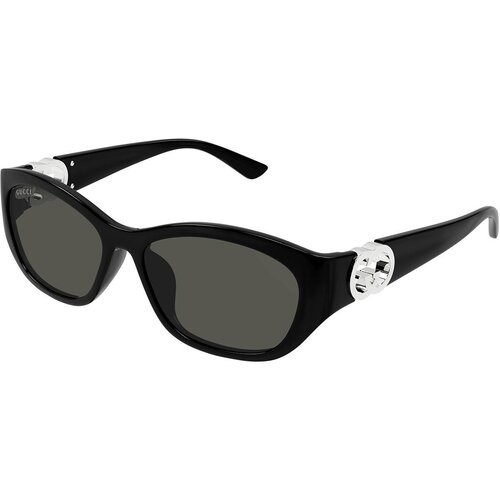 Gucci GG1826SK 001 ONE SIZE (57) Črna/Siva Slike