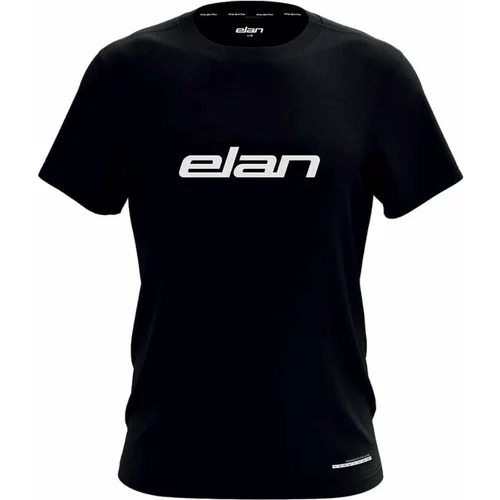 Elan Moška majica BLACK LOGO Črna