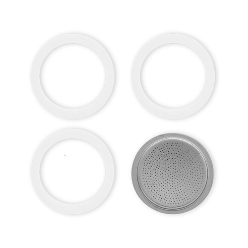 Bialetti rezervni del tesnilo / filter - za 9 skodelic, aluminij Slike