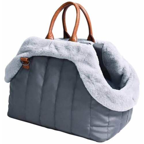 Nobby prenosna torba za pse Akil, temno siva - 40 x 20 x 25 cm Cene