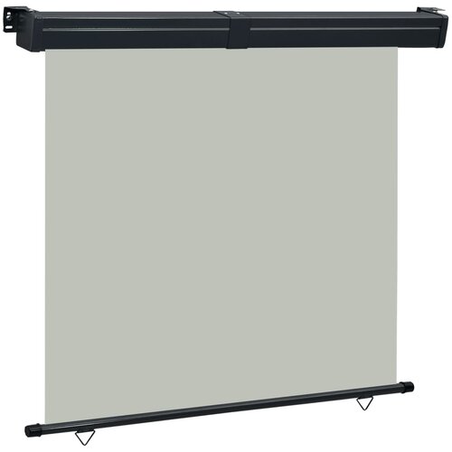 The Living Store Balkonska stranska tenda 165x250 cm siva - Balkonska Stranska Tenda, (21631612) Cene