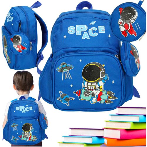  Otro&scaron;ki nahrbtnik za vrtec &ndash; astronavt, 30 &times; 14 &times; 23 cm - Majhna pozornost - Za 1 leto Cene