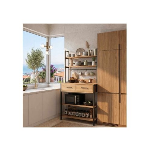 Hanah home Kuhinjska polica Frame Atlantic Pine Slike
