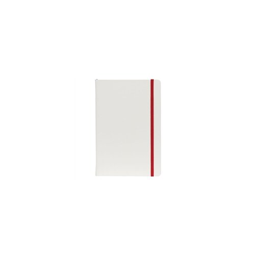 Bilježnica Flux White, A5, crvena, 96 listova Slike