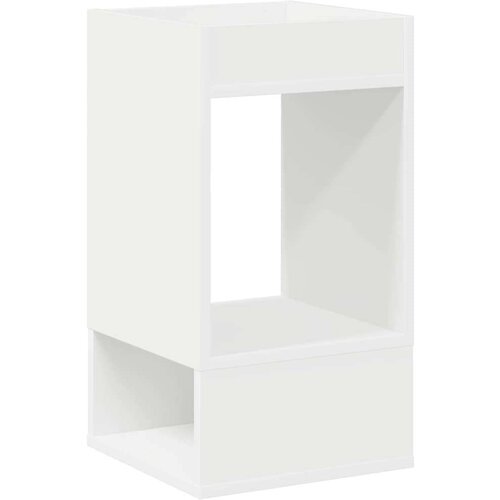  Konačna Stolić 2 pcs Bijelo 30 x 30 x 56 cm Konstruirano drvo Slike