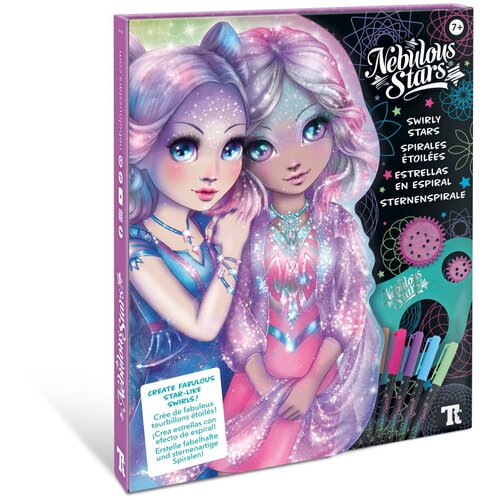 Nebulous Stars kreativni blok 48/1 - Swirly Star Slike