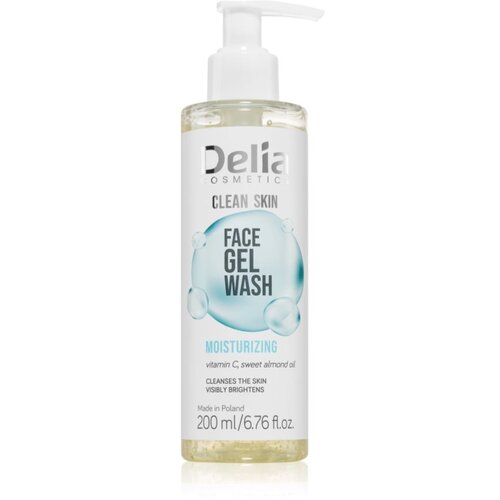 Delia Cosmetics Clean Skin hidratantni gel za či&amp;scaron;ćenje za lice 200 ml Slike