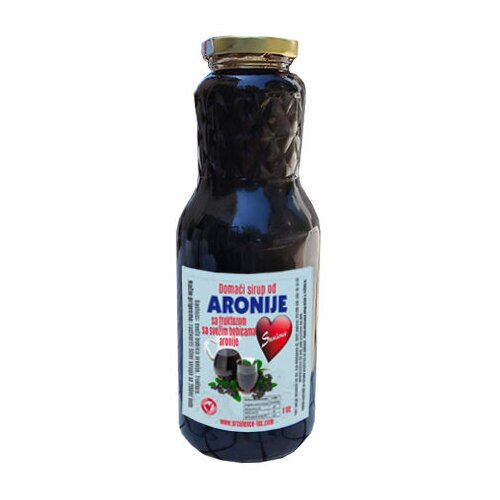  Sirup sa bobicama Aronije, Sa fruktozom, 1l Slike
