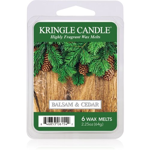 Kringle Candle Balsam &amp;amp; Cedar vosak za aroma lampu 64 g Slike