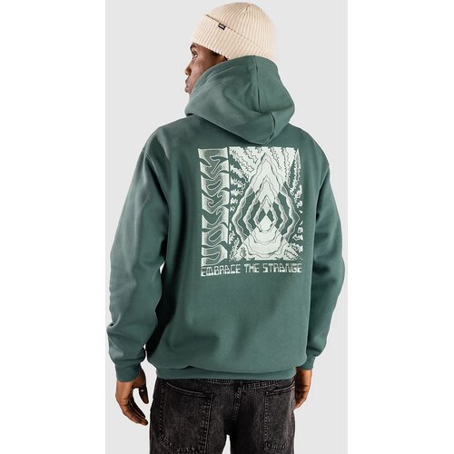 Volcom Watanite Po Pulover s kapuco rifle green Cene