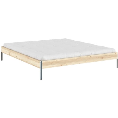 Karup Design Zakonska postelja iz masivnega bora z letvenim dnom 180x200 cm v naravni barvi Core &amp;ndash; Slike