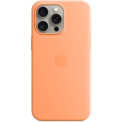 Apple zaštitna maska sa magsafe za iphone 15 pro max orange sorbet MT1W3ZM/A Slike
