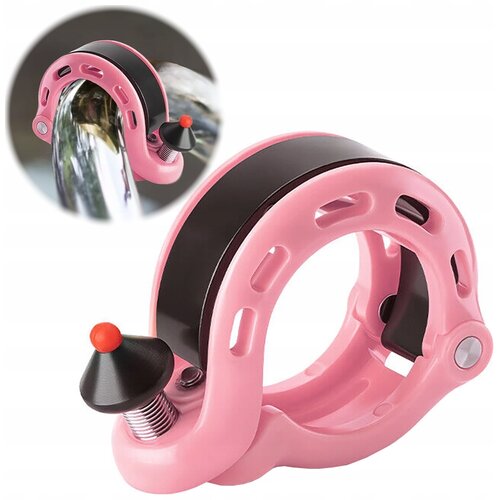 ROCKBROS kolesarski zvonček črka q durable loud pink za kolo, (22007123) Cene