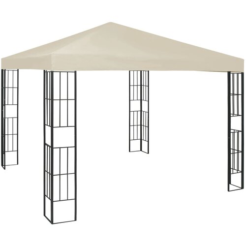vidaXL Paviljon 3x3 m krem Cene