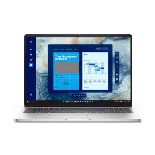 Dell pro 16 (fhd+ ips 300nits, core 3 100U, 8GB, 512GB ssd, backlit, fp, win 11 pro, 3yr prosupport) Slike