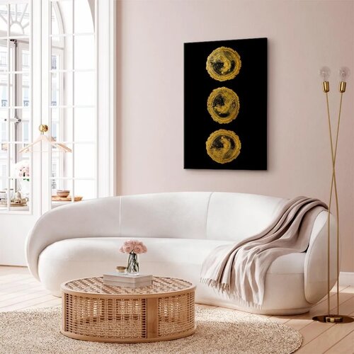  Slika - Golden Knots (1 Part) Vertical 40x60 Premium Print Cene
