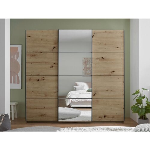 Modern Living Omara Z Drsnimi Vrati Carano, Barva Hrasta Slike