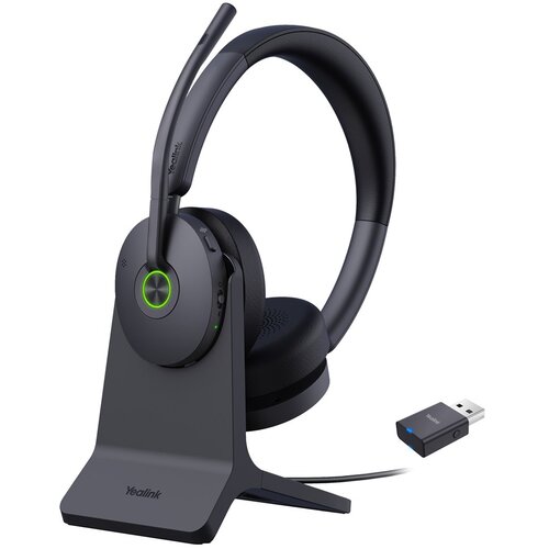 Yealink WH68 Hybrid with Charging Stand Headset Wired & Wireless Head-band Calls /Music USB Type-C Bluetooth Black Cijene