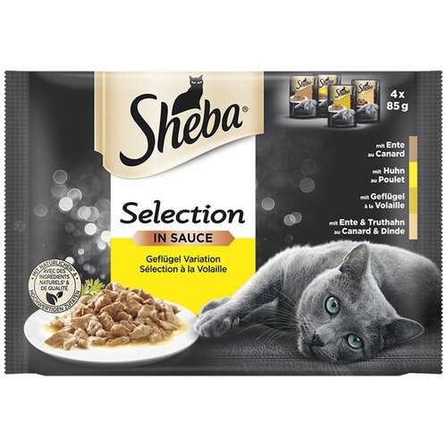 Sheba Hrana za mačke Kesice živina 4x85g Slike
