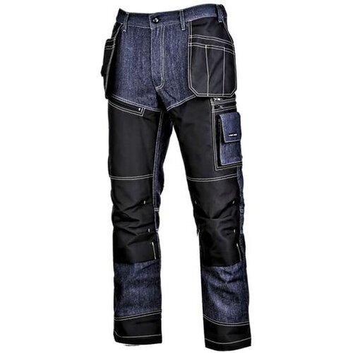 Lahti Pro za&amp;scaron;čitne jeans hlače, slim fit, modre, XL L4051804 Slike