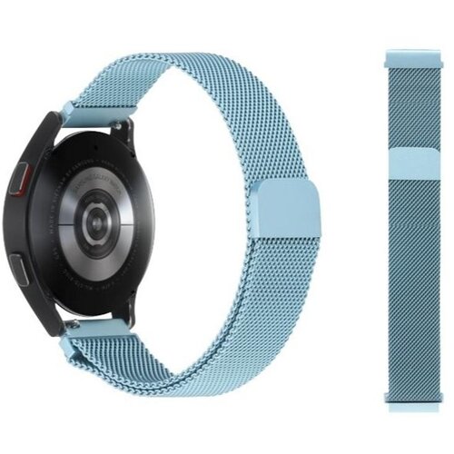 Chameleon Kovinski magnetni pašček 22mm, svetlo moder, za pametno uro Cene