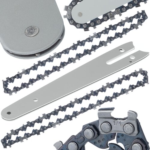 Rosfix Set Vodilo In Veriga 6" Za Električno Žago &ndash; Visokokakovostna Jekla, Dolžina 18,5 Cm, Korak &frac14;", Združljivo Z Mini Battery Žags, (5000212915) Cene