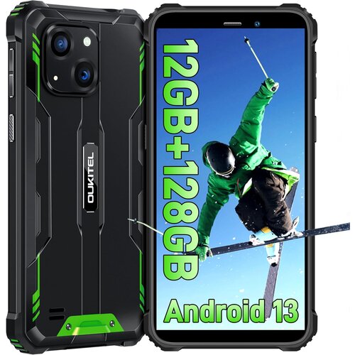 Oukitel WP32 12/128GB, zelena pametni robustni telefon Android 13, 6300mAh, (21339549) Cene