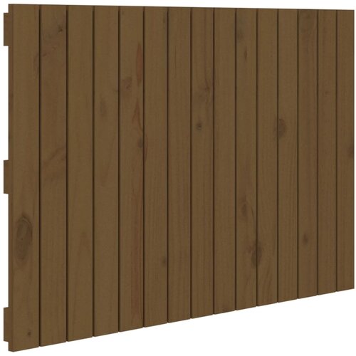 Maison Chic stensko posteljno vzglavje - vzglavna omarica - nočna omarica medeno rjavo 95,5x3x60 cm borovina, (21706789) Cene
