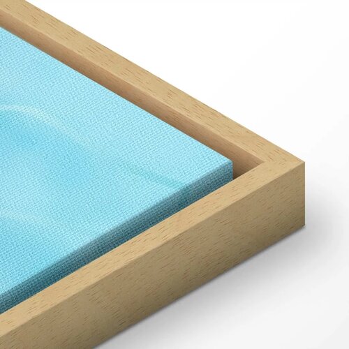  Slika - Japanese pond 120x80 U prirodnom drvenom okviru Slike