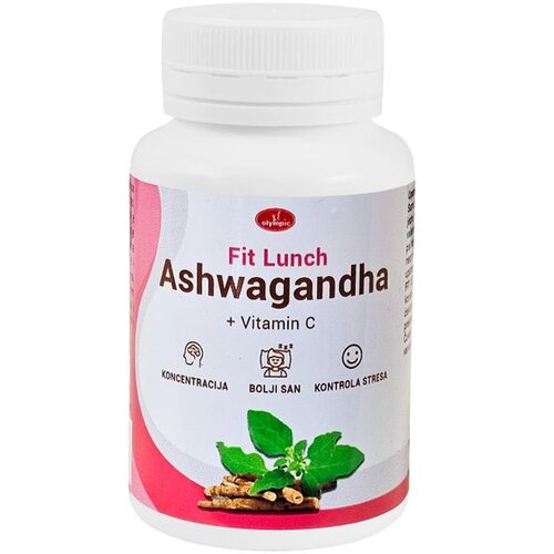 Olympic Snaga prirode Ashwagandha + Vitamin C 160g Slike