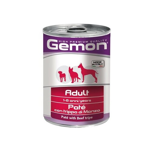 Gemon hrana za pse, govedji škembići, pašteta, adult, 400g Slike