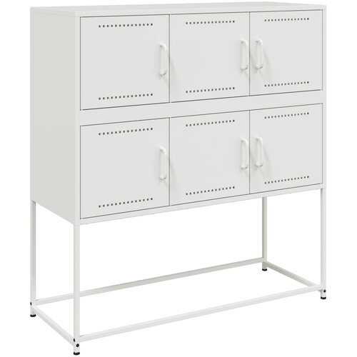 vidaXL Komoda ružičasta 100 5x39x107 cm hladno valjani čelik Cijene