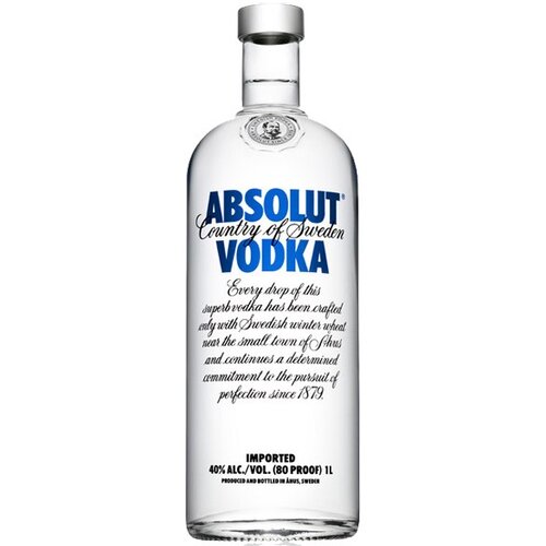 Absolut Vodka 1l Slike