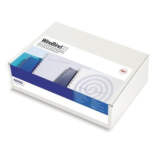 Acco Žičane spirale GBC 12,7 mm, Bijela Slike