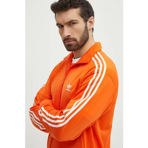 Adidas Pulover moški, oranžna barva, IR9902