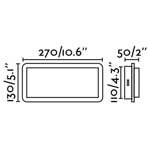 Faro 20061 - led zidno svetlo mood 2xLED/3W/230V Slike